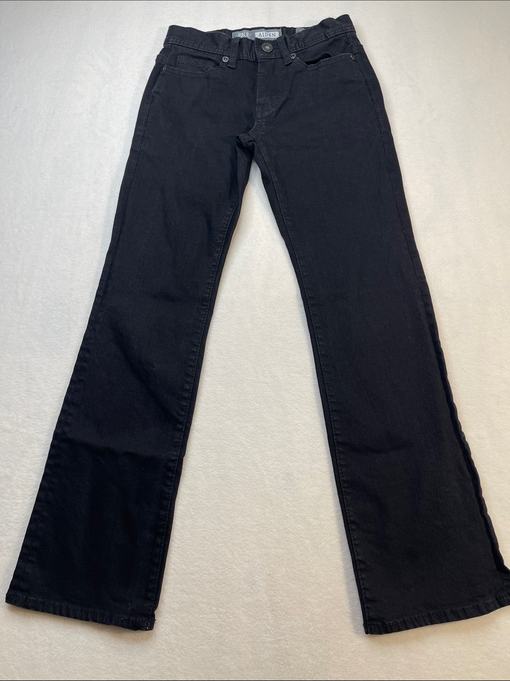 BKE Aiden Black Bootleg Jeans BIG BOYS SIZE 24R